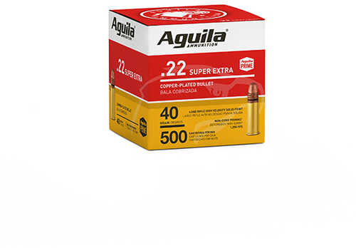 Aguila Super Extra 22lr 40gr Copper Sp 500 Round